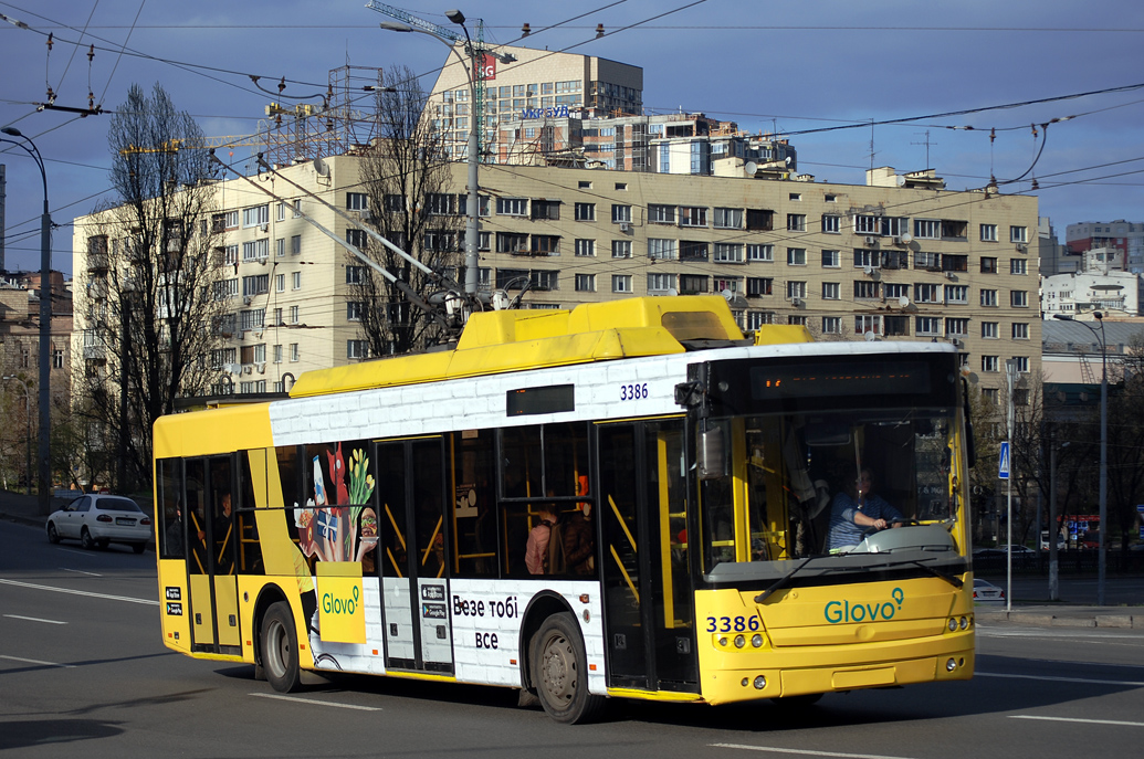 Киев, Богдан Т70110 № 3386