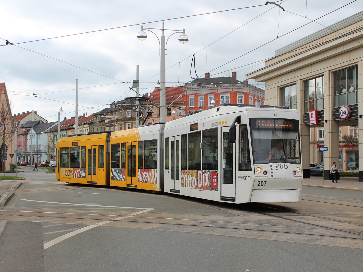 Gera, Alstom NGT8G Nr. 207
