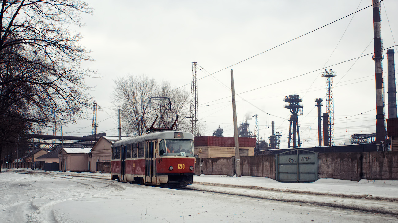 Днепр, Tatra T3SU № 1280