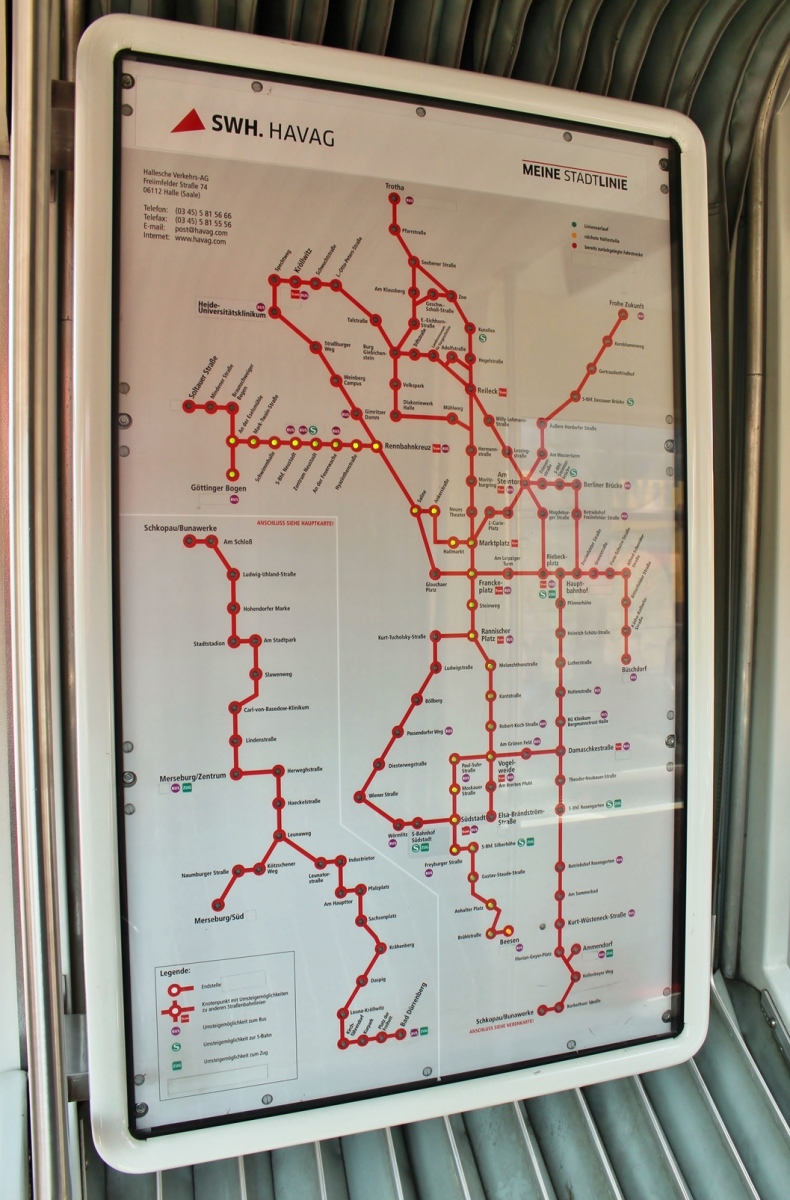 Галле — Схемы