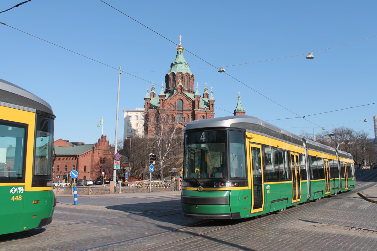 Хельсинки — Эспоо, Škoda ForCity Smart Artic MLNRV3 № 458