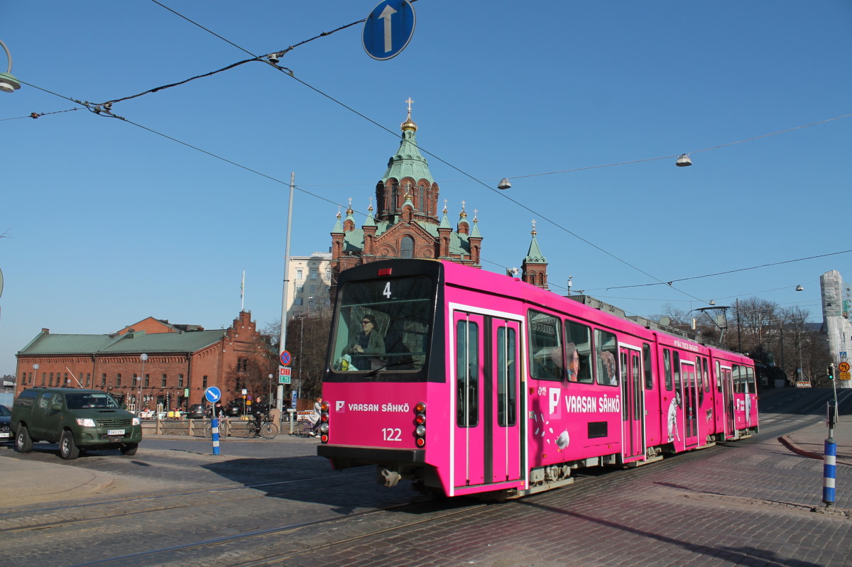 Helsinki — Espoo, Valmet MLNRV1 № 122