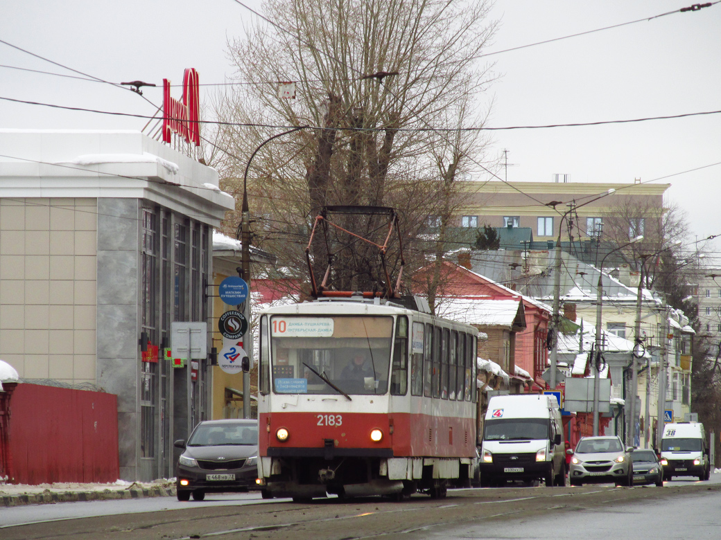 Ульяновск, Tatra T6B5SU № 2183