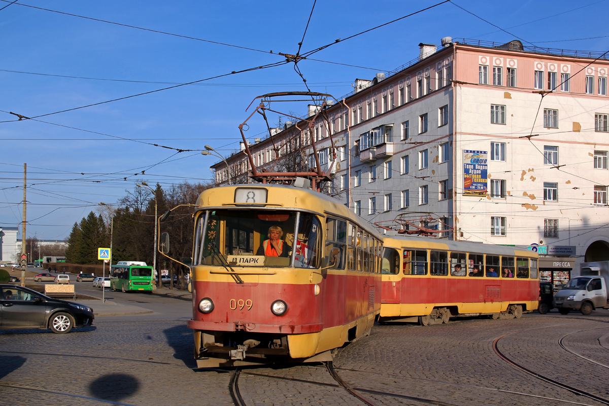 Jekaterinburgas, Tatra T3SU (2-door) nr. 099