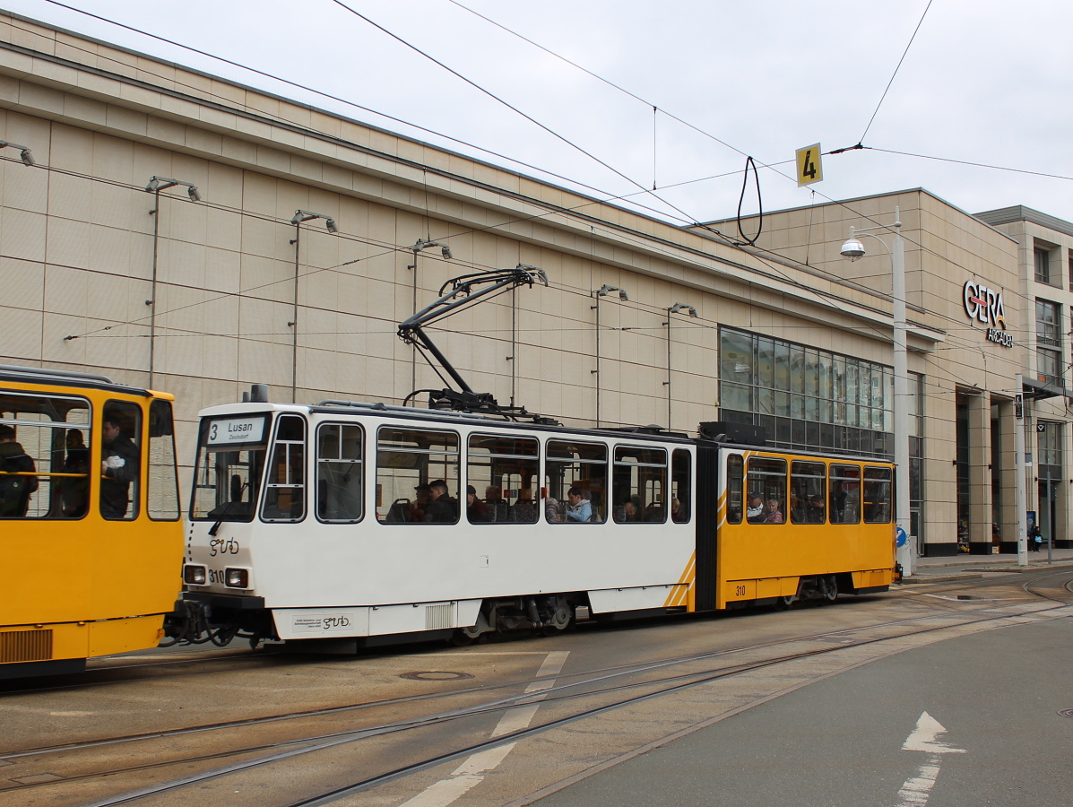 Гера, Tatra KT4DMC № 310