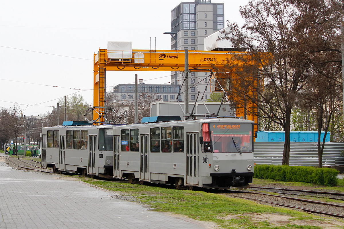 Dnipro, Tatra-Yug T6B5 № 3001