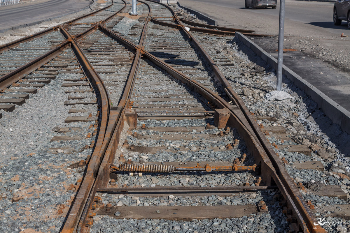 Казань — Большое трамвайное кольцо. Участок "Солнечный город — Борисково". 2018-2020