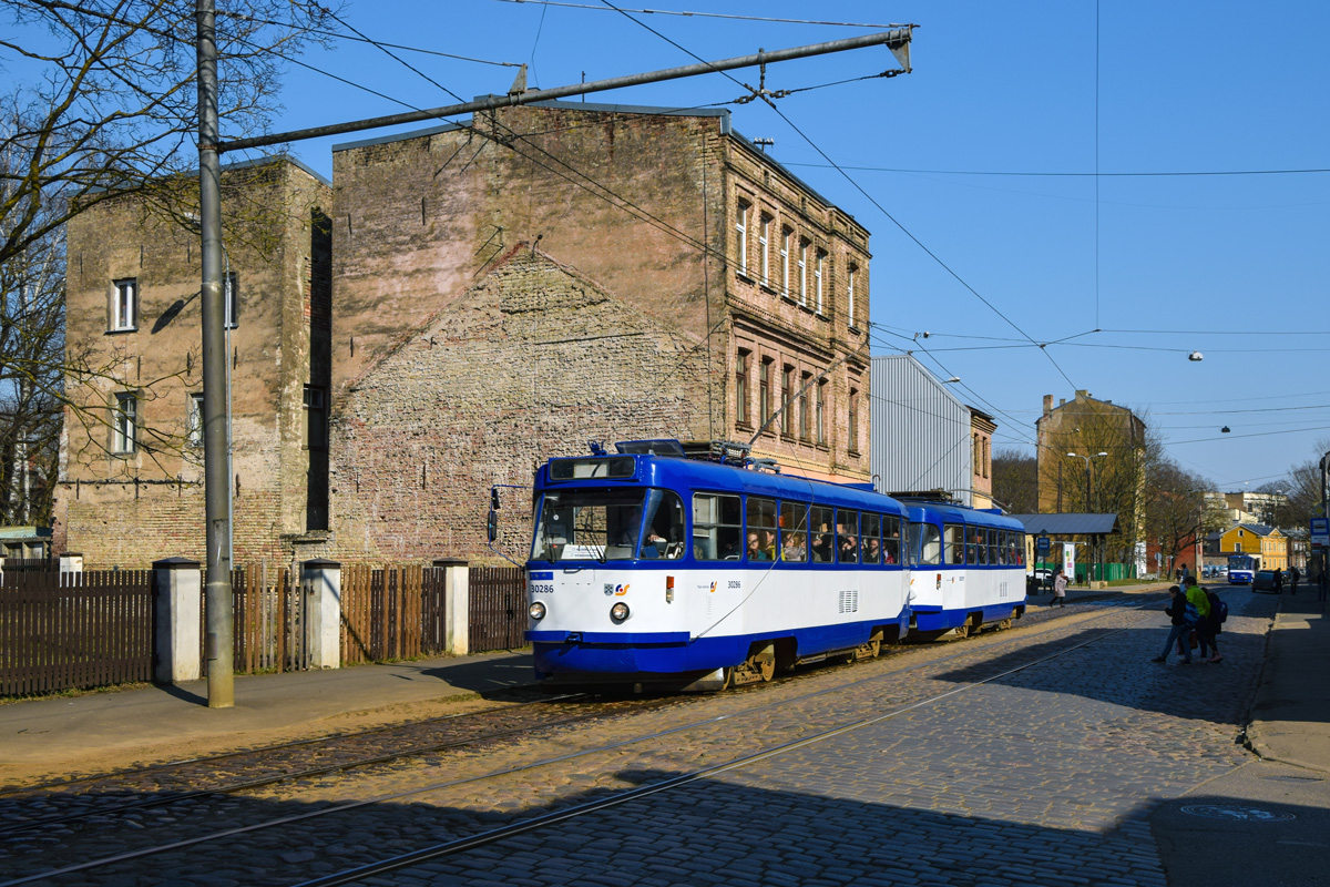 Рига, Tatra T3A № 30286