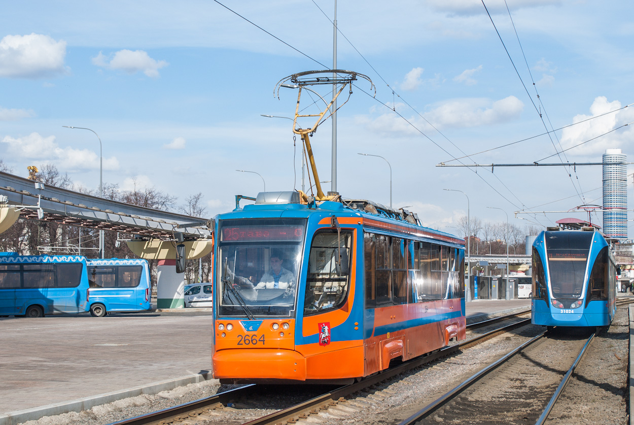 Москва, 71-623-02 № 2664; Москва, 71-931М «Витязь-М» № 31024