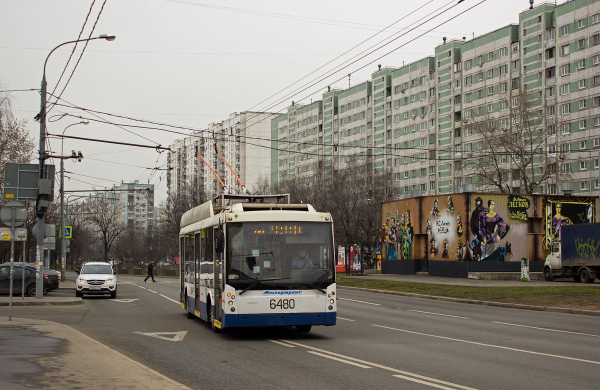Москва, Тролза-5265.00 «Мегаполис» № 6480