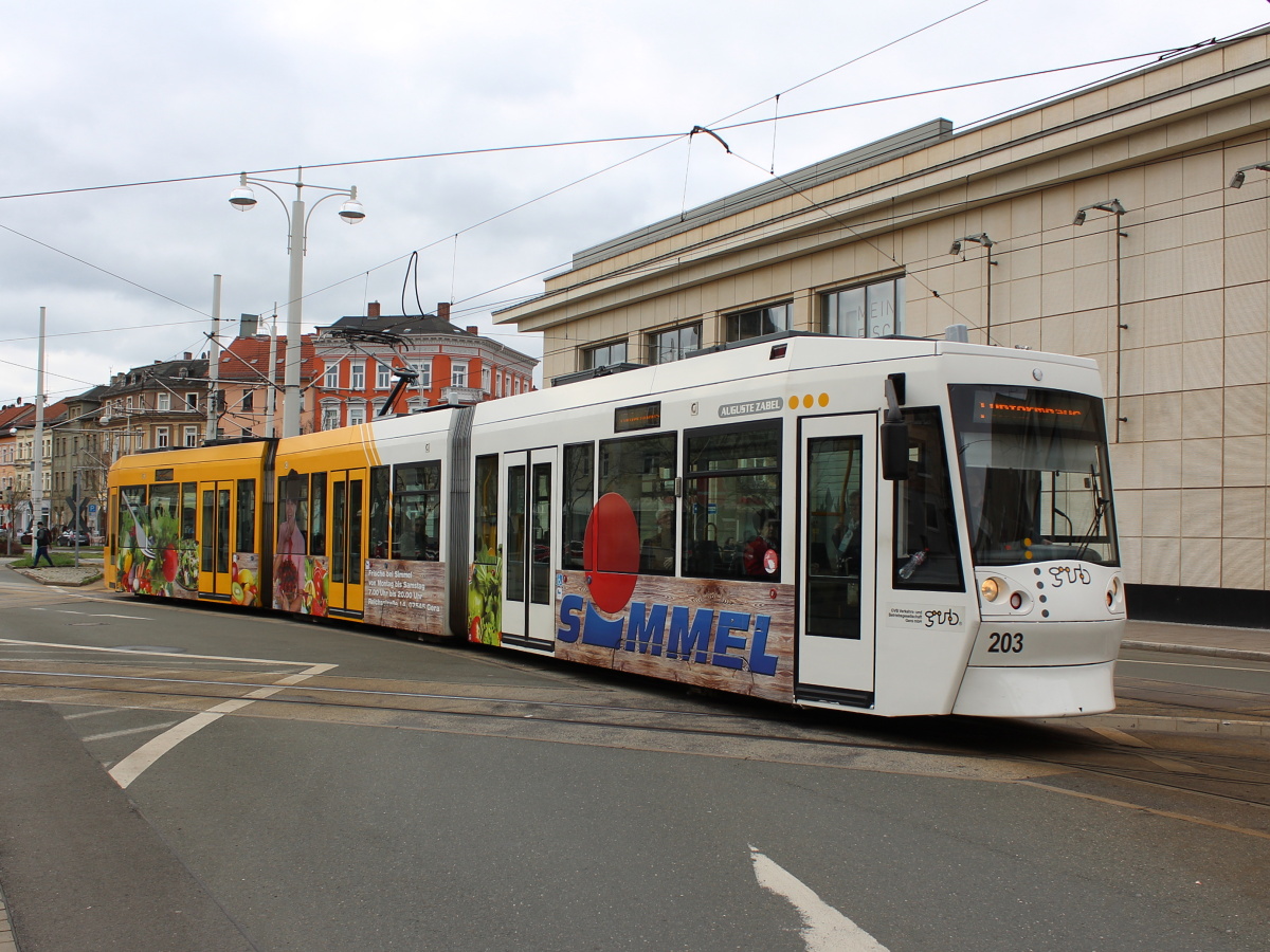 Гера, Alstom NGT8G № 203 Гера, Alstom NGT8G № 203