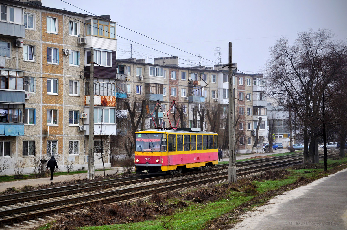 Volgograd, Tatra T6B5SU # 2848 Volgograd, Tatra T6B5SU # 2848