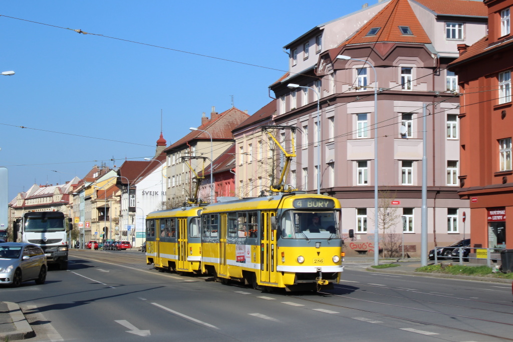 Плзень, Tatra T3R.P № 286; Плзень, Tatra T3R.P № 287