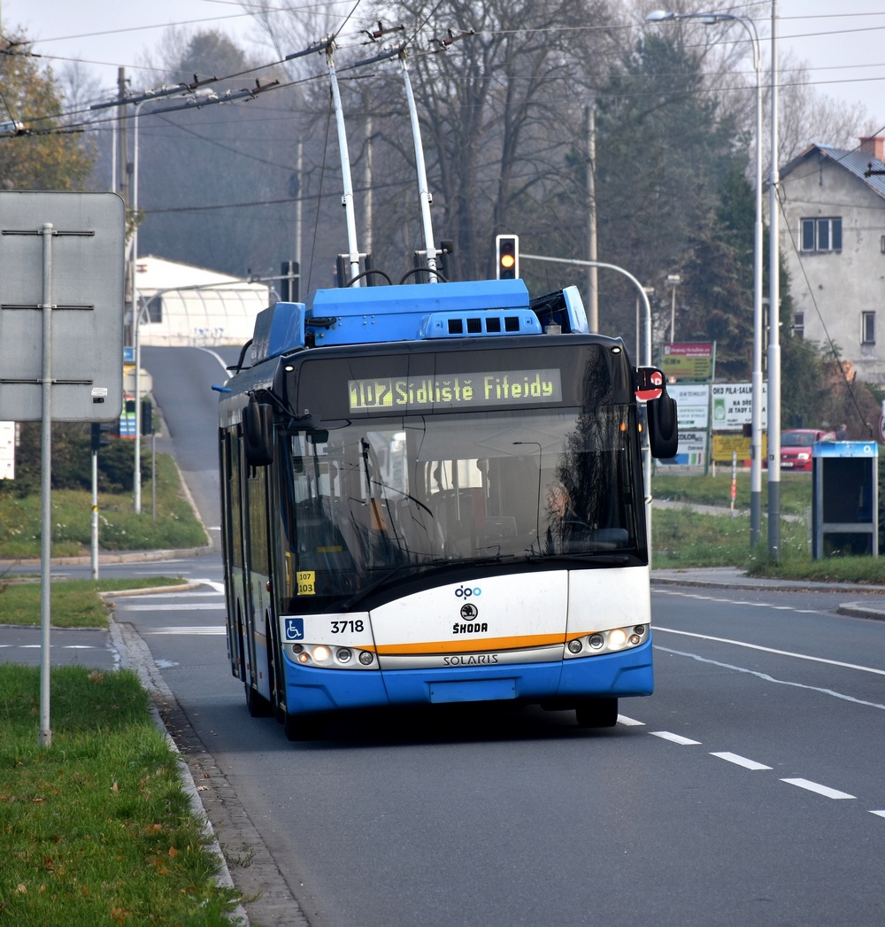 Острава, Škoda 26Tr Solaris III № 3718