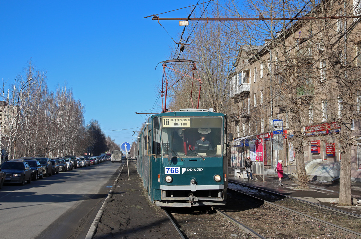 Екатеринбург, Tatra T6B5SU № 766