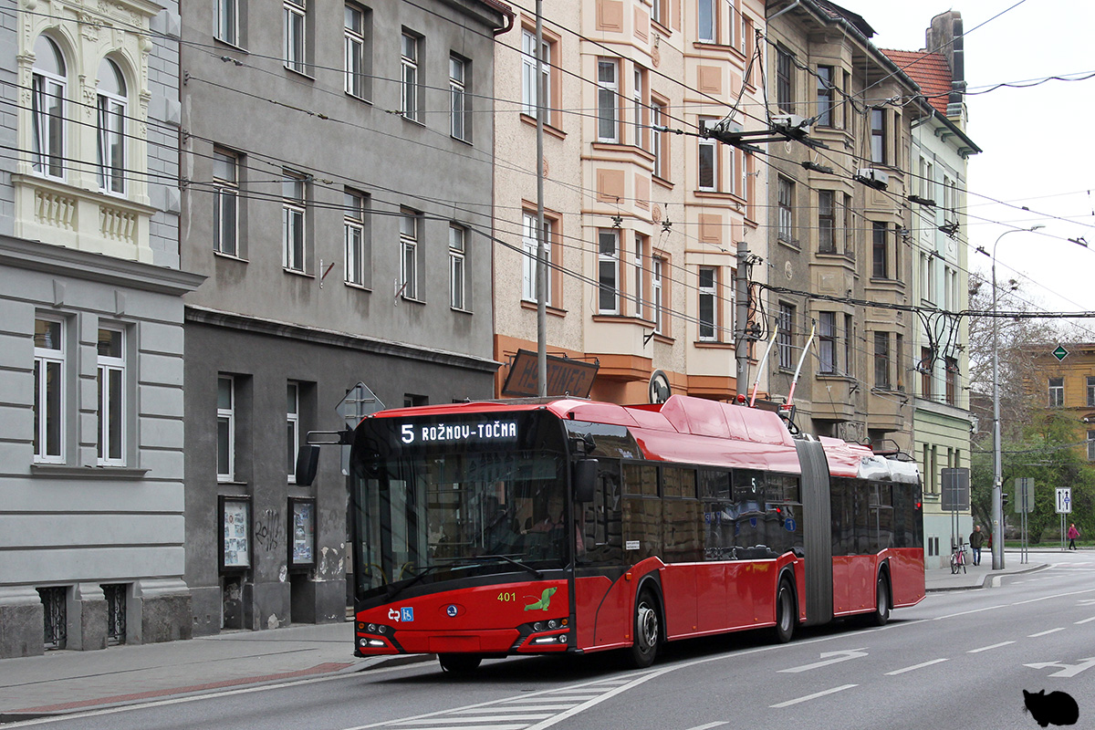 Ческе-Будеёвице, Škoda 27Tr Solaris IV № 401