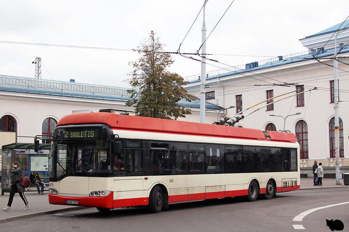 Вилнюс, Solaris Trollino II 15 AC № 1675