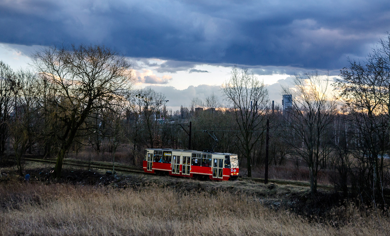 Верхнесилезская агломерация, Konstal 105Na № 321; Верхнесилезская агломерация — Трамвайные линии и инфраструктура