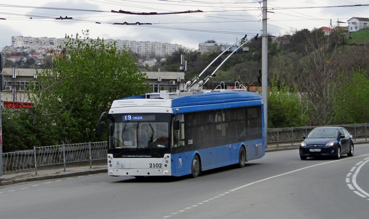 Sébastopol, Trolza-5265.02 “Megapolis” N°. 2102