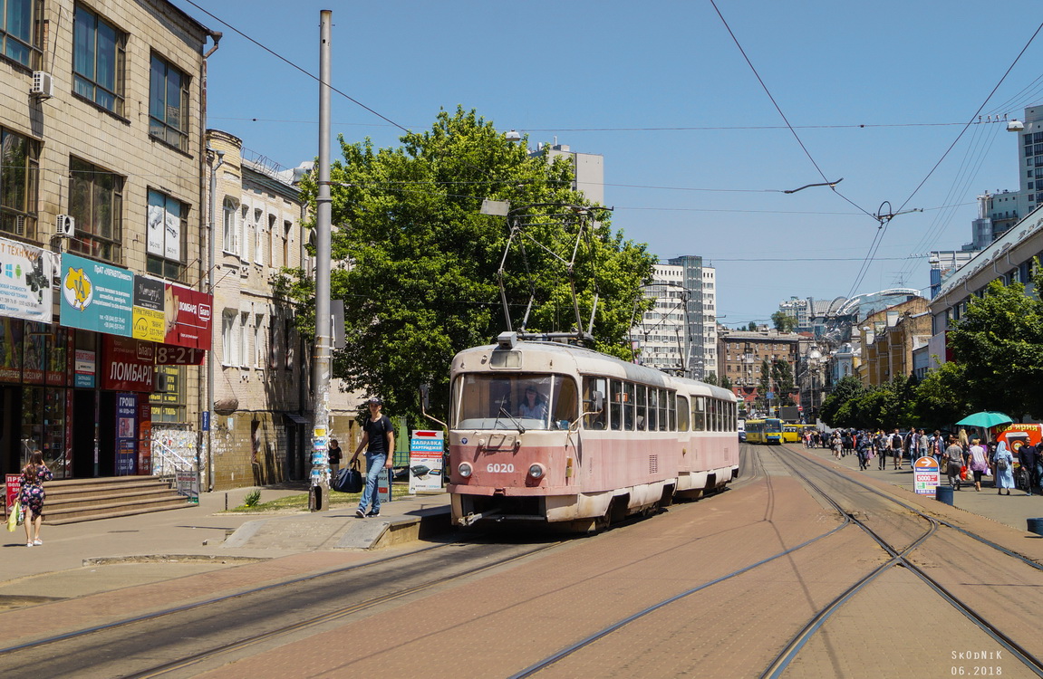 Киев, Tatra T3SU № 6020