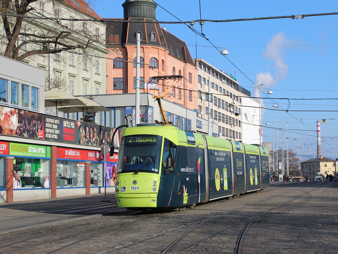 Брно, Škoda 13T Elektra № 1924