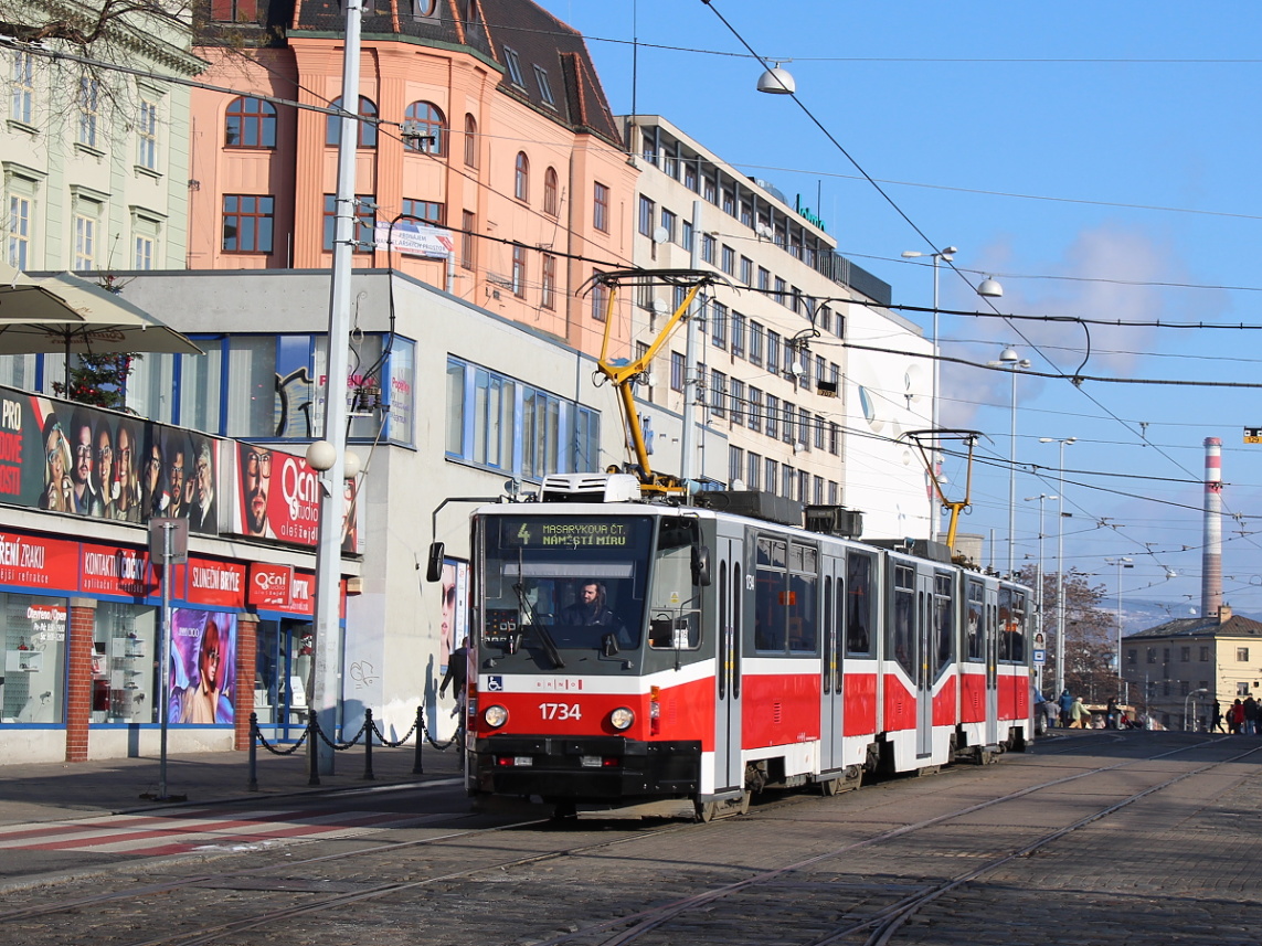 Brno, Tatra KT8D5N № 1734