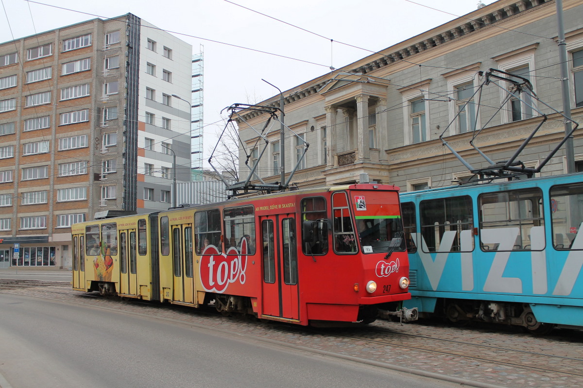 Лиепая, Tatra KT4D № 247