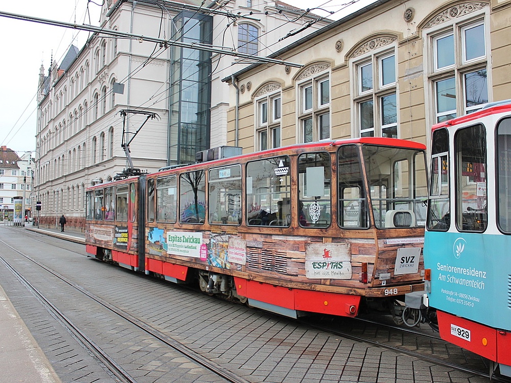 Цвиккау, Tatra KT4DMC № 948