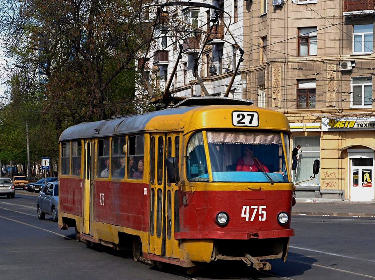 Харьков, Tatra T3SU № 475