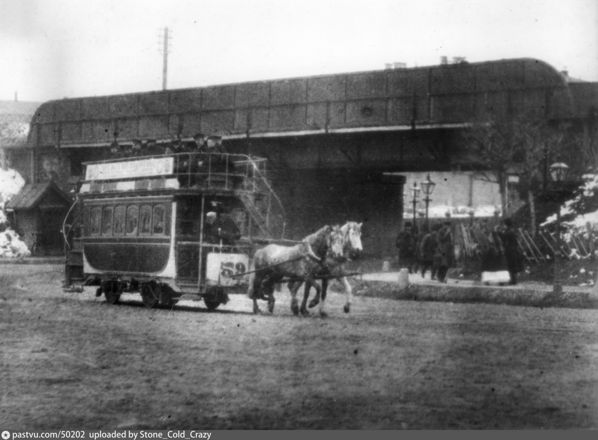 Moskwa, Horse car Nr 59; Moskwa — Historical photos — horse cars (1872-1912)