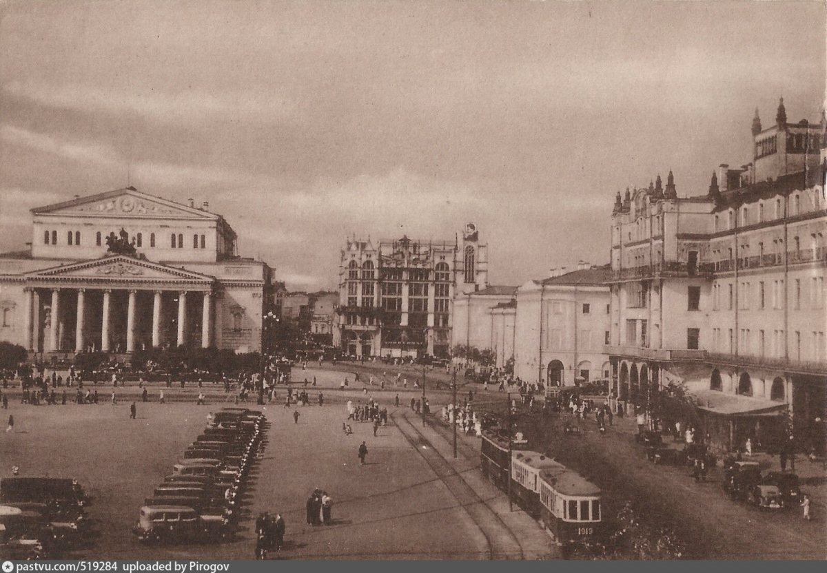 Moscow, M № 1919; Moscow — Historical photos — Tramway and Trolleybus (1921-1945)