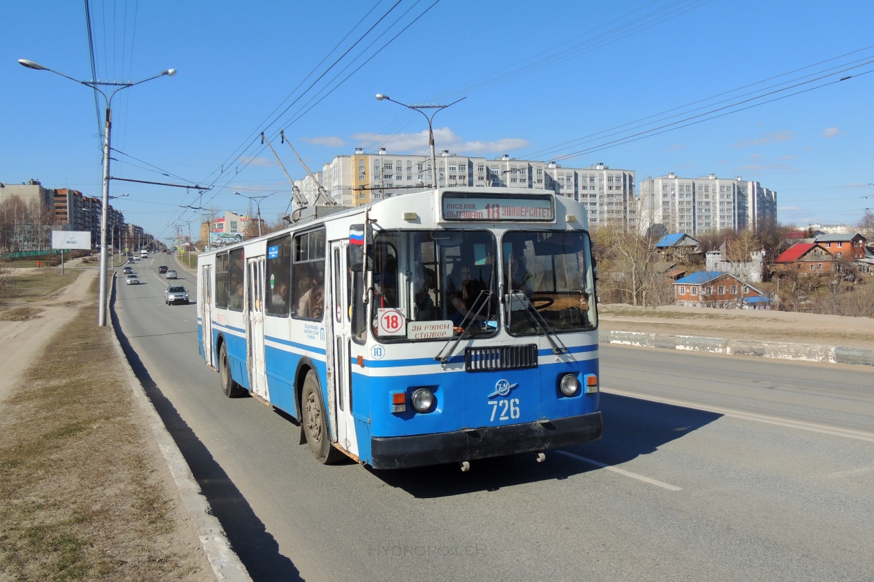 Чебоксары, ЗиУ-682Г-012 [Г0А] № 726