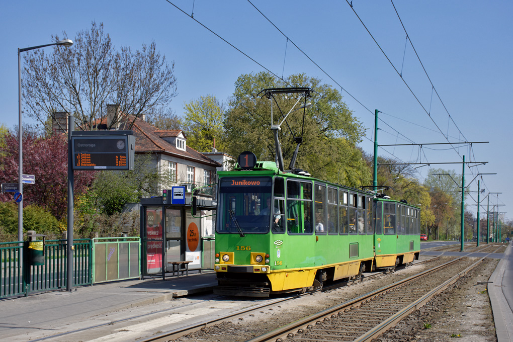Познань, Konstal 105Na № 156