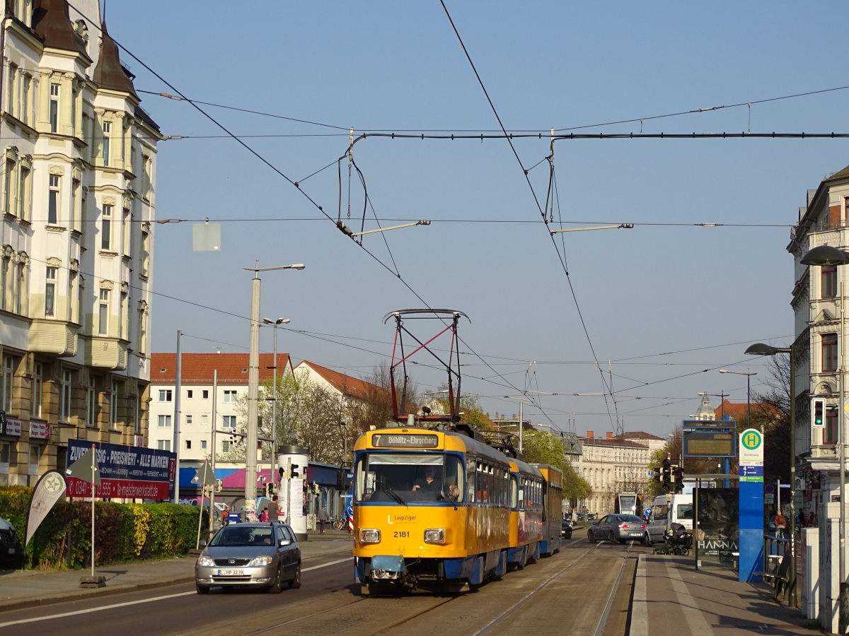 Лейпциг, Tatra T4D-M1 № 2181