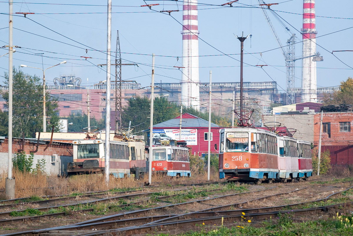 Tomszk, 71-605 (KTM-5M3) — 173; Tomszk, 71-605 (KTM-5M3) — 258