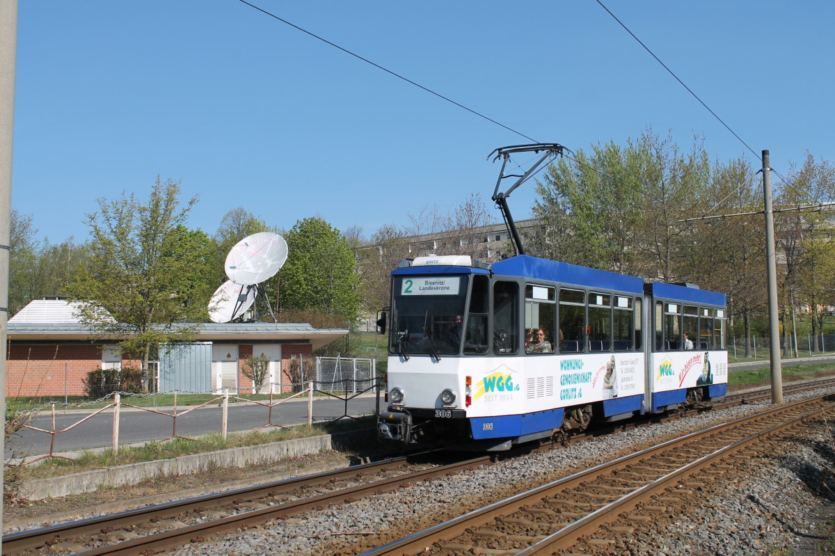 Гёрлиц, Tatra KT4DC № 306