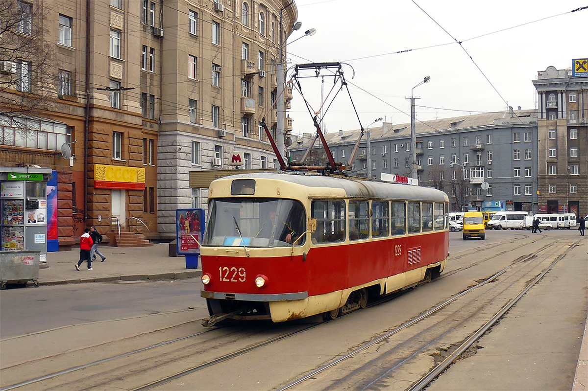 Днепр, Tatra T3SU № 1229