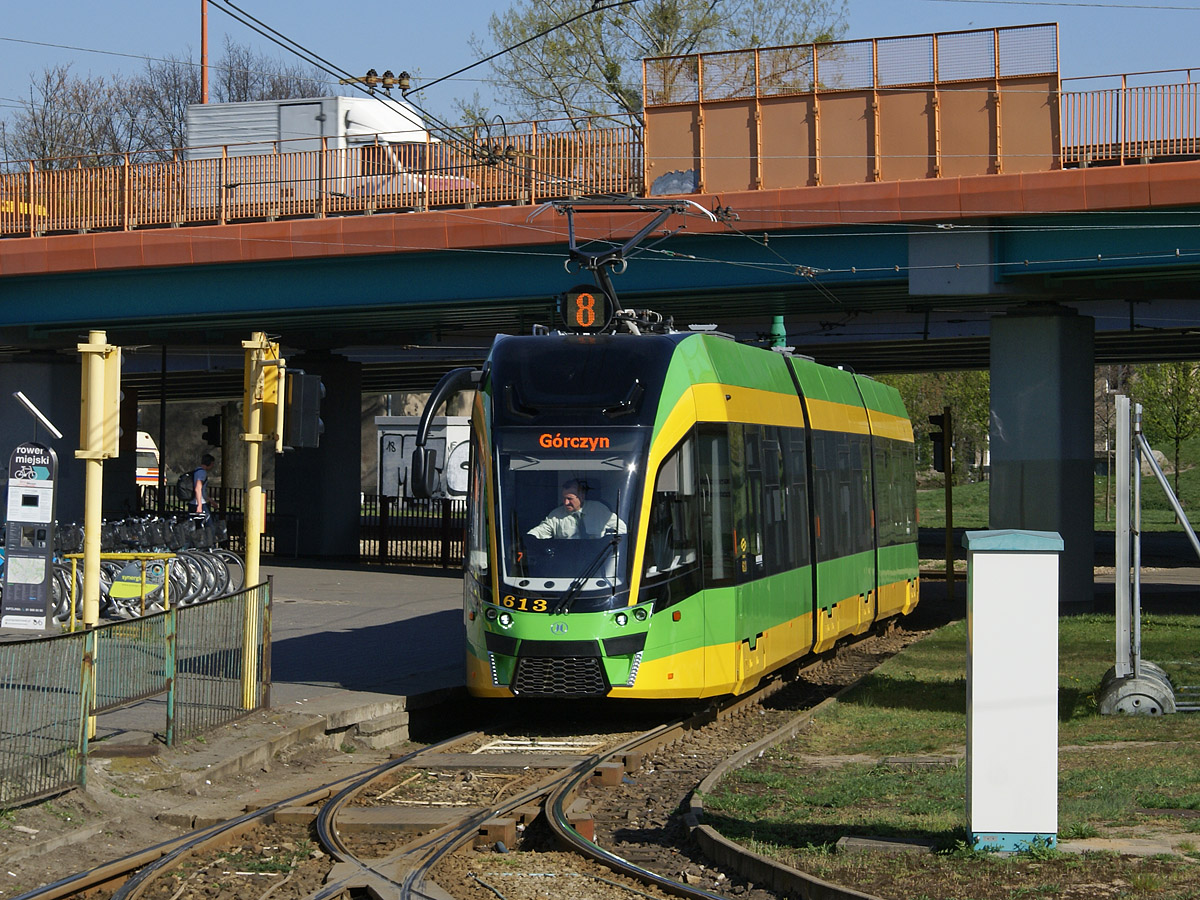Poznań, Modertrans Moderus Gamma LF 02 AC № 613 Poznań, Modertrans Moderus Gamma LF 02 AC № 613