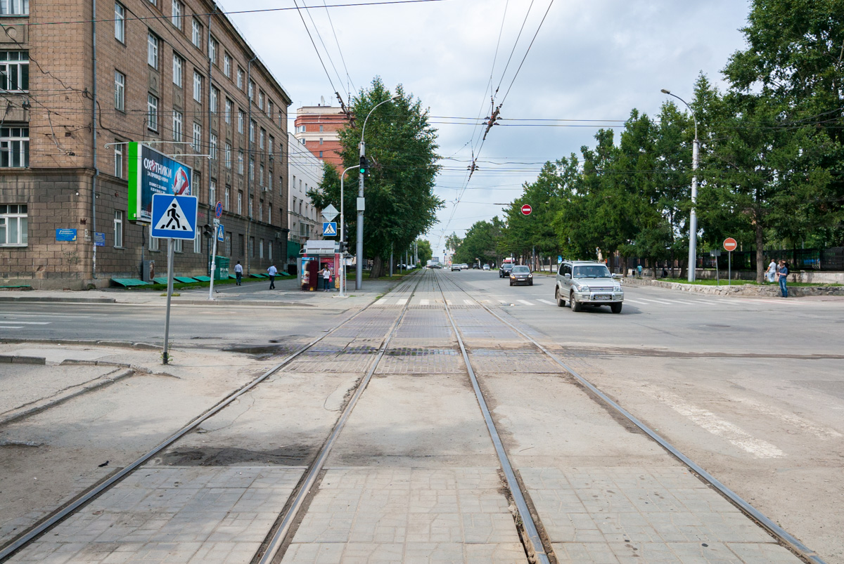 Novoszibirszk — Tram road
