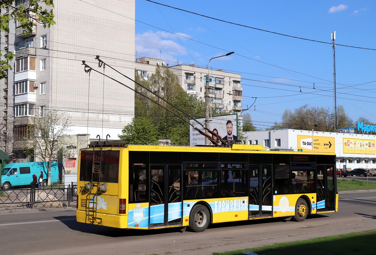 Кременчуг, LAZ E183D1 № 202