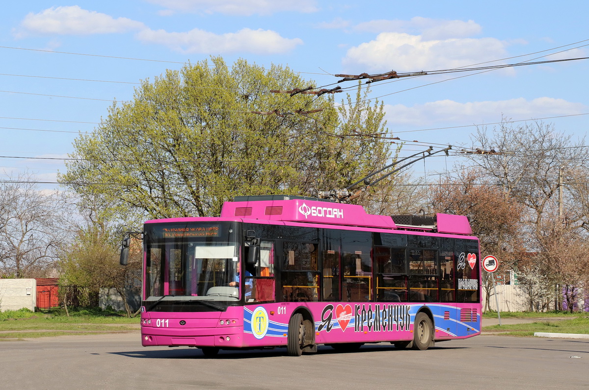Кременчуг, Богдан Т70117 № 011