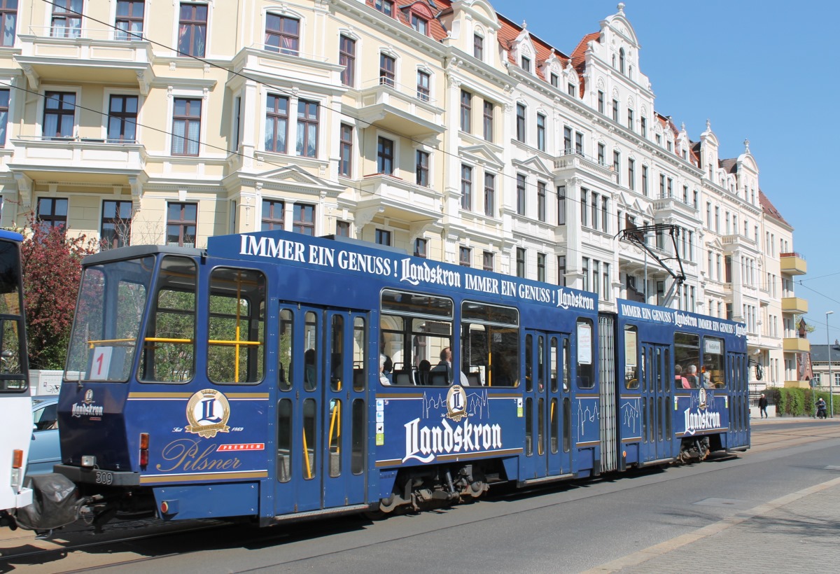 Гёрлиц, Tatra KT4DC № 309