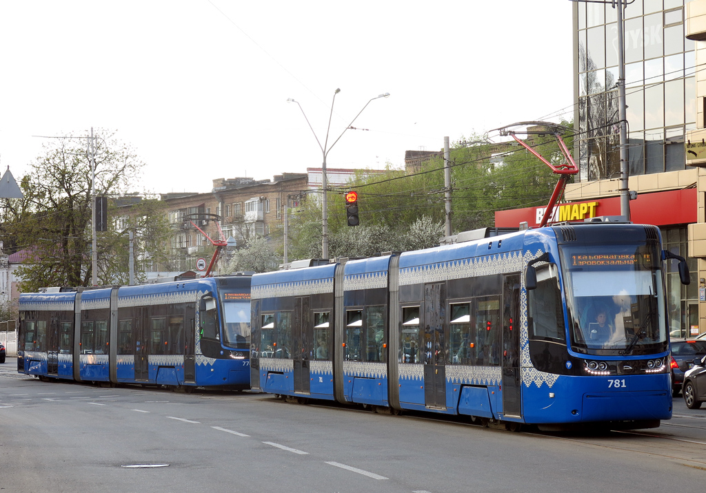 Киев, PESA 71-414К (Fokstrot) № 781