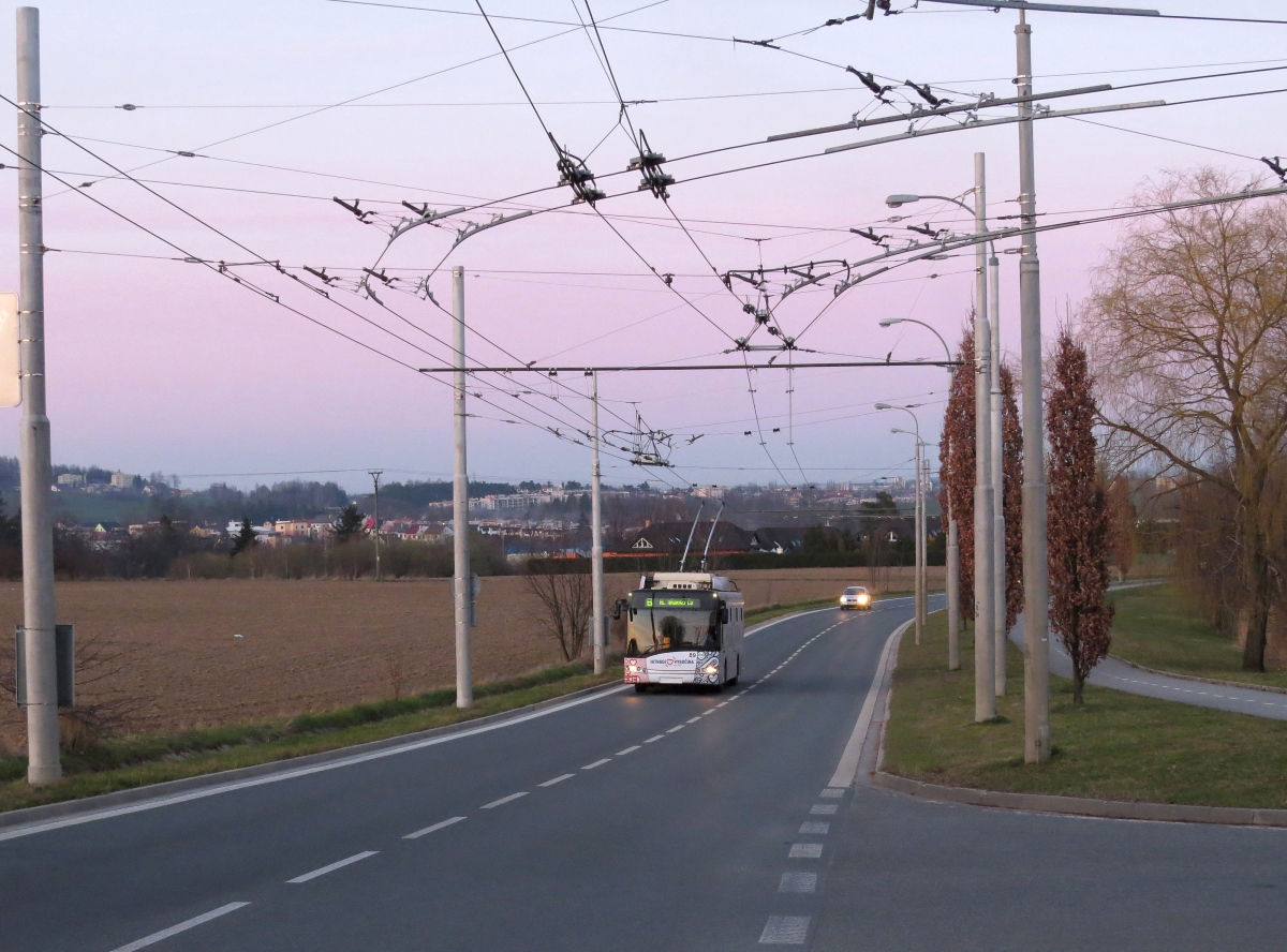 Jihlava — Trolleybus Lines and Infrastructure