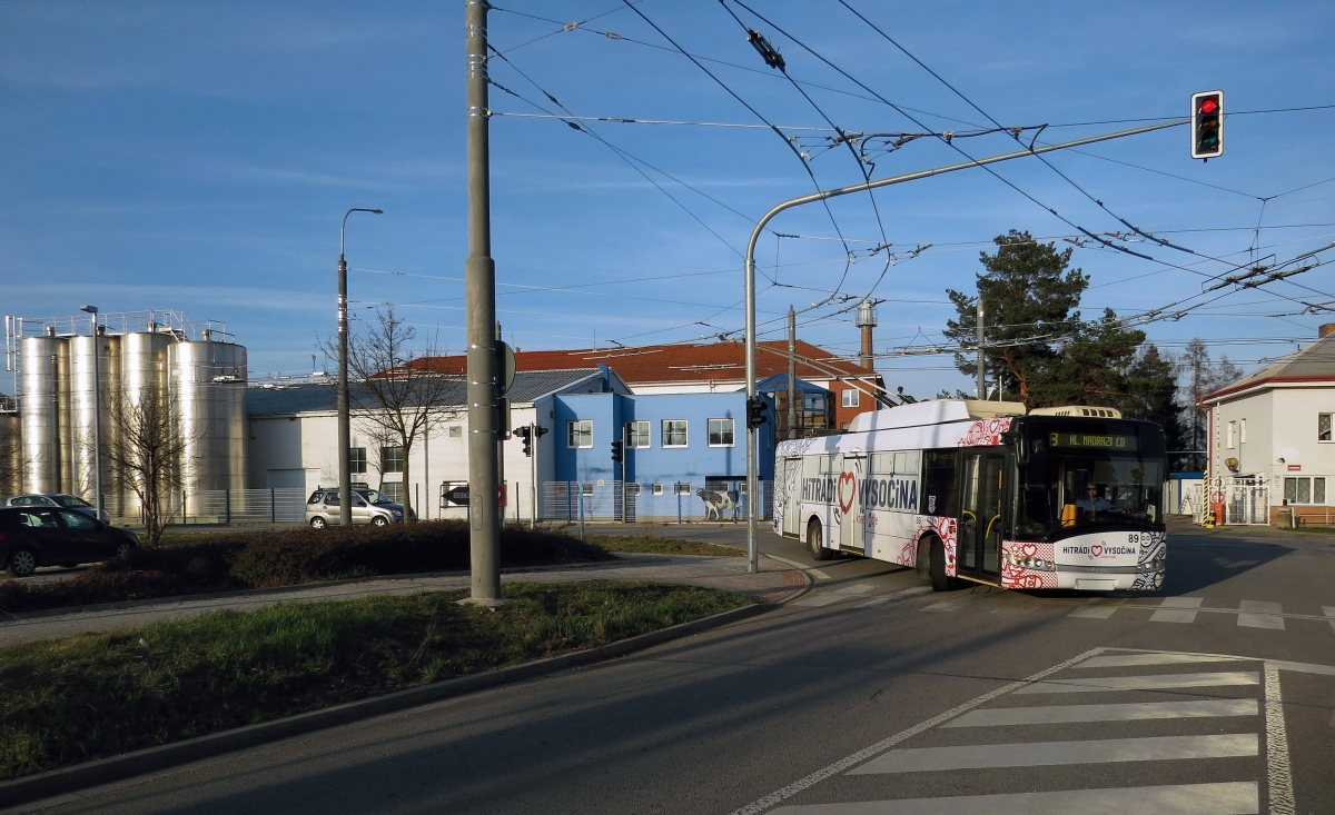 Iglau, Škoda 26Tr Solaris III Nr. 89; Iglau — Trolleybus Lines and Infrastructure