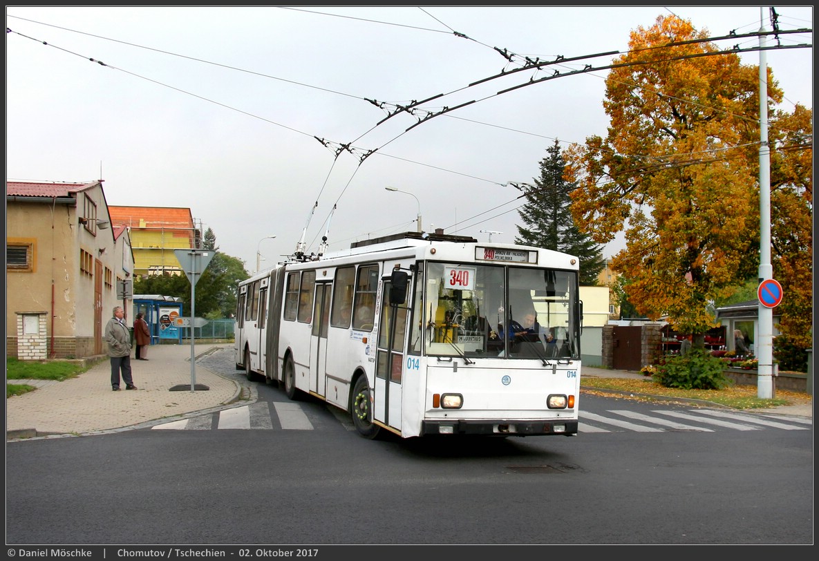 Chomutov, Škoda 15Tr11/7 № 014