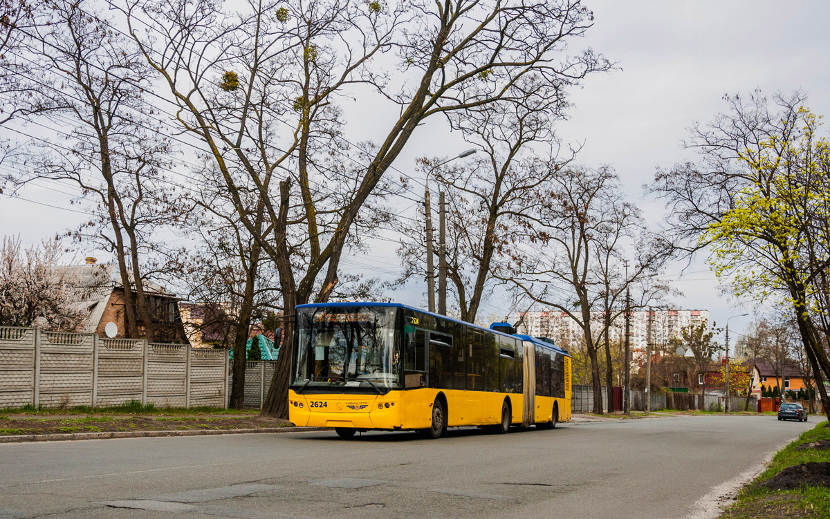 Кіеў, ЛАЗ E301D1 № 2624