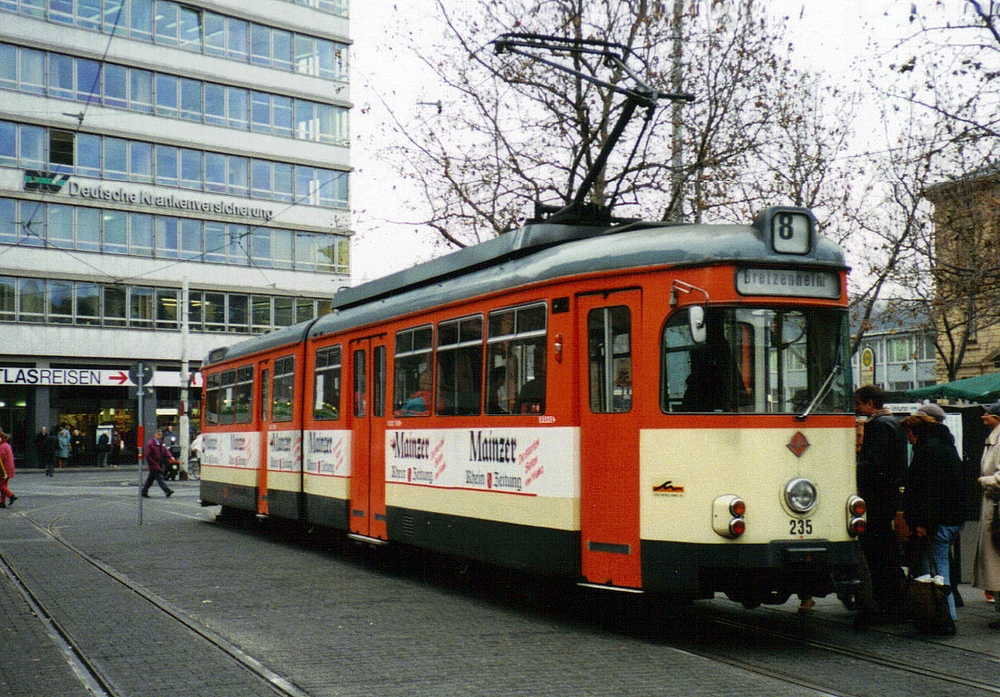 Майнц, Duewag GT6 № 235