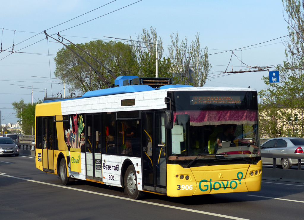 Киев, ЛАЗ E183D1 № 3906