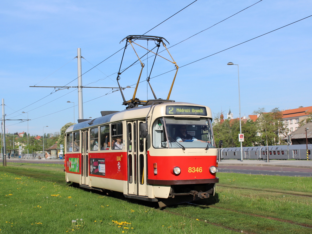 Прага, Tatra T3R.P № 8346